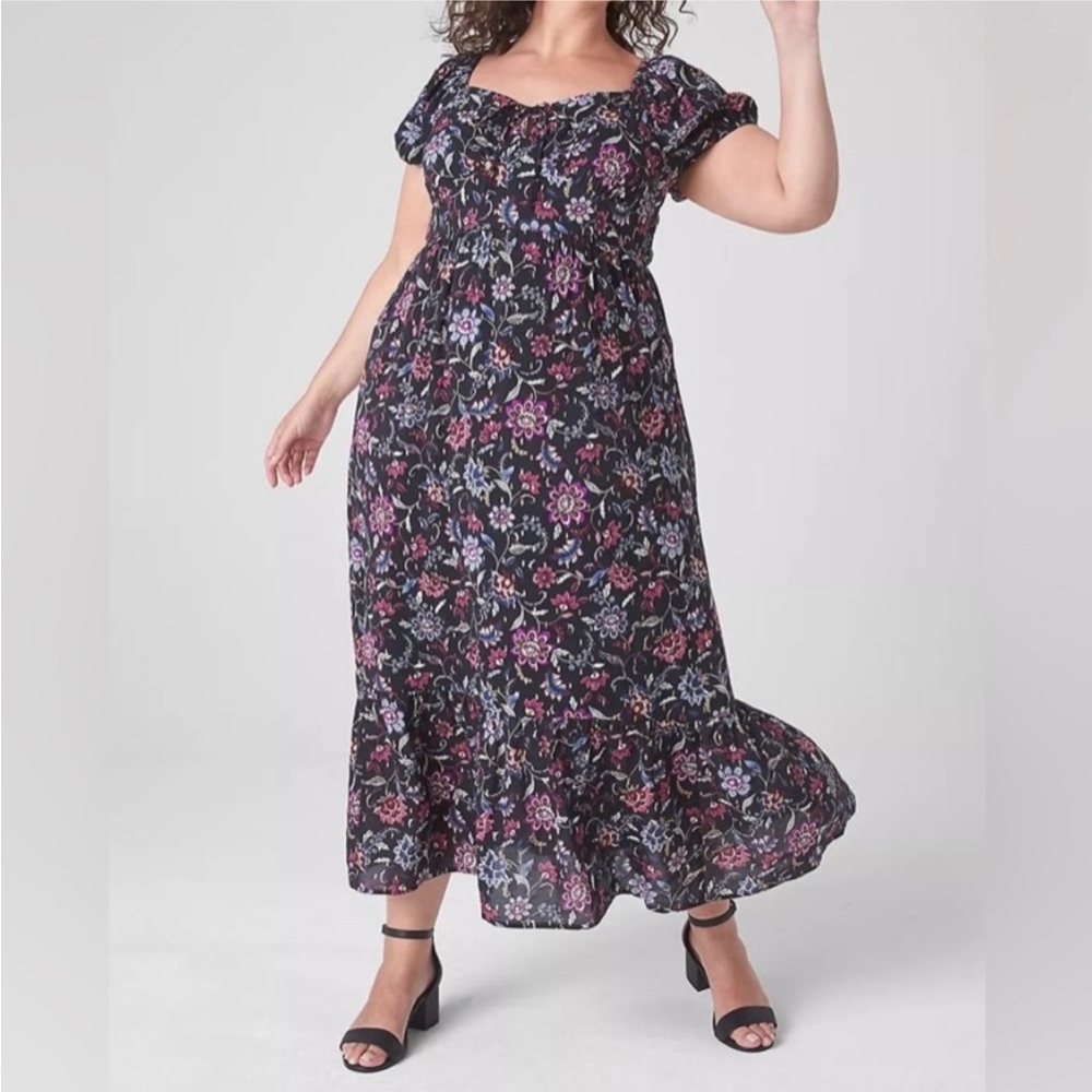 Lane Bryant‎ Floral Maxi Dress